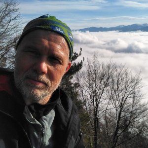 Rastislav Biarinec on the summit of Predný Čebrať (2.1.2022 11:28)