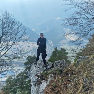 Rastislav Biarinec on the summit of Predný Čebrať (10.4.2023 14:28)