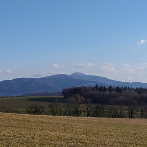 ŠenovKK on the summit of Hůrky (14.2.2022 15:28)