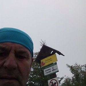 Li Be on the summit of Sokolica (6.7.2022 9:13)
