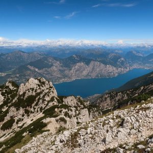 Bouřka na vrcholu Cima Valdritta / Monte Baldo (27.7.2025 11:36)
