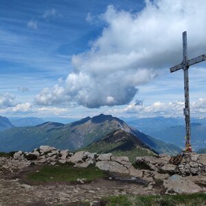 Martin Suchopár on the summit of Monte Stivo (26.5.2024 14:38)