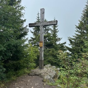 akam on the summit of Siebensteinkopf (1.8.2025 13:34)