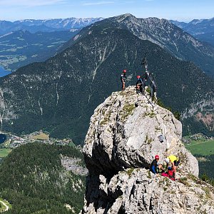 Radim on the summit of Krippenstein (12.7.2021)