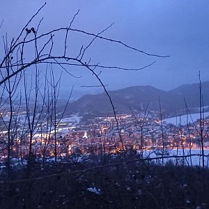 David Korček na vrcholu Bílá hora (13.1.2021 16:41)
