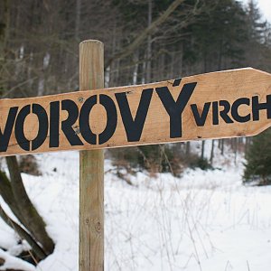 Czylok Pavel na vrcholu Javorový vrch (6.3.2018 16:45)