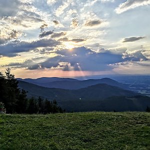 Radka Nezvalová na vrcholu Javorový vrch (16.8.2020 19:32)