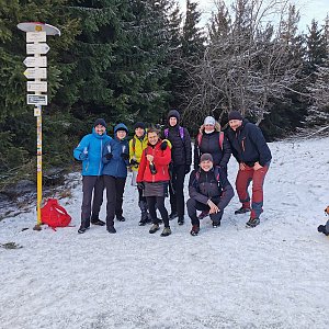 Václav Skuplík na vrcholu Javorový vrch (29.12.2020 14:23)