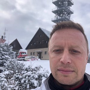 vito na vrcholu Javorový vrch (8.1.2021 11:19)