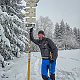 Radoss na vrcholu Javorový vrch