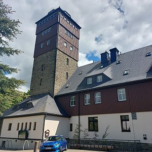 Cyklista 73 na vrcholu Bärenstein (28.5.2022 14:37)