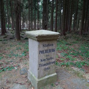Nojby on the summit of Pöhlberg (6.3.2025 17:40)