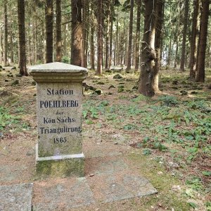 Martin Suchopár on the summit of Pöhlberg (18.4.2026 15:54)