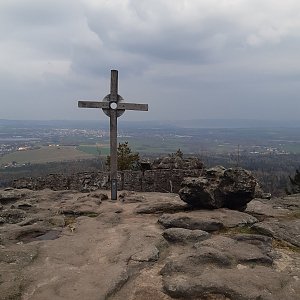 ZdenkaV on the summit of Tempelwand (9.4.2023)