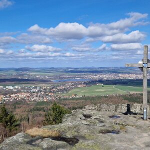Jar Faldy on the summit of Tempelwand (17.3.2024 13:15)