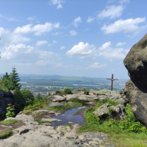Vratislav Sejkora on the summit of Tempelwand (3.6.2025 15:51)