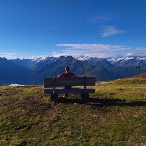 Léňa Manová na vrcholu Wildkogel  (16.8.2023 9:01)