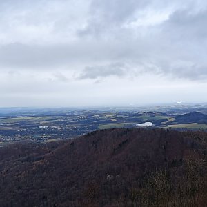 Karolína Moravcova na vrcholu Červený kámen V1 (4.2.2021 15:13)