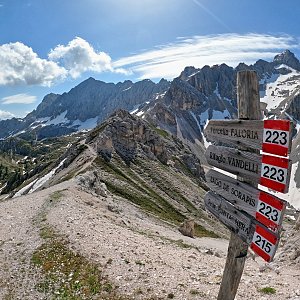 Petr Podroužek on the summit of Monte Faloria (23.6.2021 11:00)