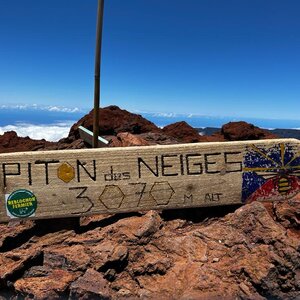 michalzhor on the summit of Piton des Neiges (4.12.2023 22:02)