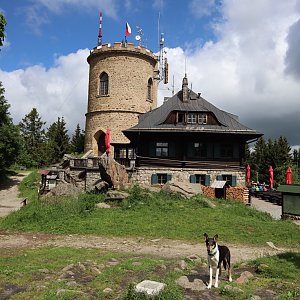 Manjula na vrcholu Kleť (6.6.2022 10:30)