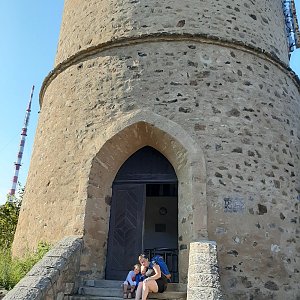 Pavel Vosecky na vrcholu Kleť (20.7.2020 17:10)