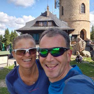Josef Trajer na vrcholu Kleť (6.9.2025 15:21)