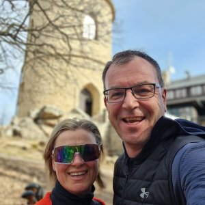 Josef Trajer na vrcholu Kleť (14.3.2026 10:33)