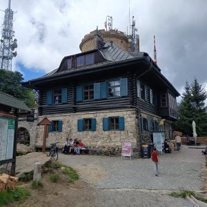 Jiří Škorec na vrcholu Kleť (8.7.2026 13:04)