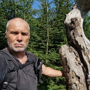 Rastislav Biarinec on the summit of Mrvova Kykula (27.8.2024 11:35)