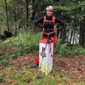 Radka D na vrcholu Svitková (25.9.2022 10:25)