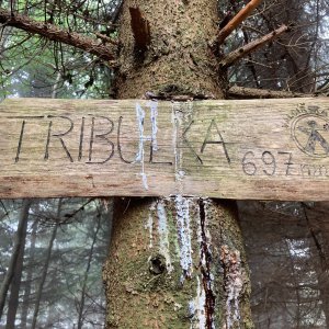 Mertelici na tripu on the summit of Tribulka (23.8.2023 11:45)