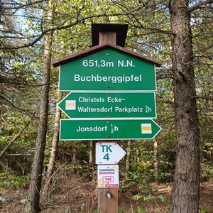 Petr Wendler na vrcholu Buchberg (20.10.2024 15:24)