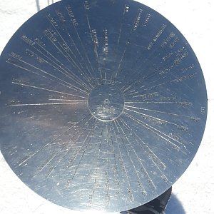 Roman Skácel on the summit of Blegoš (12.2.2022 12:40)