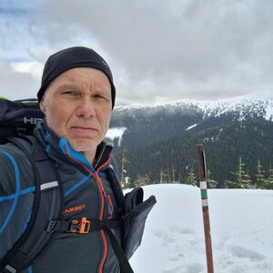 Rastislav Biarinec on the summit of Mestská hora (25.2.2024 11:42)