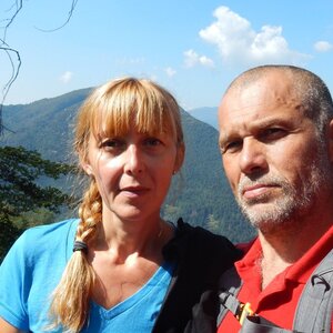 Rastislav Biarinec on the summit of Havran (11.9.2016 12:47)