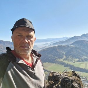 Rastislav Biarinec on the summit of Havran (20.10.2025 12:08)