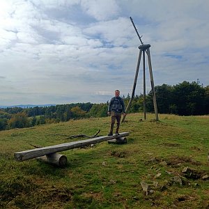 Tomáš Vaníček na vrcholu Czantoria Mała (24.9.2022 11:00)