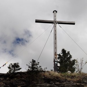 Jan Blažej on the summit of Kleiner Arber (8.5.2026 12:39)