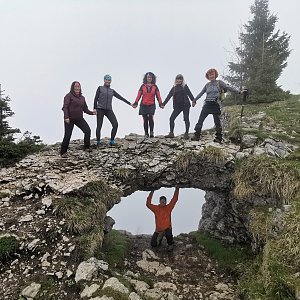 Horalka Anička na vrcholu Bleckwand SZ vrchol (18.5.2023)