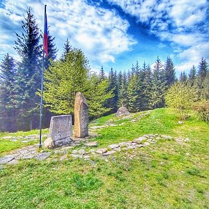 Jan Bančík na vrcholu Mohyla Ivančena (21.5.2023 15:27)