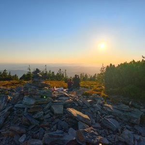 Jiří Králík on the summit of Pec (12.8.2026 19:28)