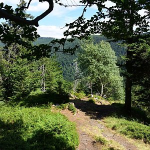 Bohumír Michal na vrcholu Čertova stěna (8.8.2022 11:18)