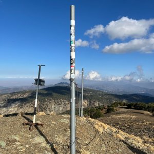 Radka D on the summit of Olympus (18.10.2025 15:54)