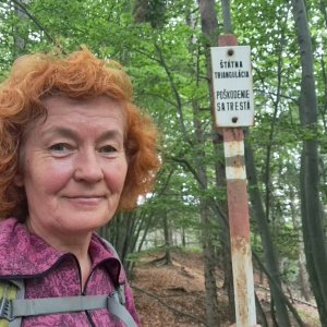 Horalka Anička on the summit of Borovnisko (11.6.2023)