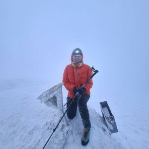 Marcell on the summit of Ararat (1.9.2024 5:30)