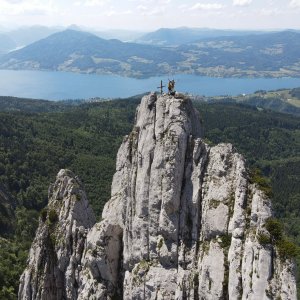 Martin Malý na vrcholu Adlerspitze (11.6.2023 14:30)