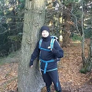 David Bunny Beil na vrcholu Burkův vrch (24.11.2019 11:00)