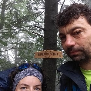 Babunka159 na vrcholu Burkův vrch (14.6.2018 10:45)
