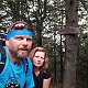 Martin a Jana Halamíčkovi na vrcholu Burkův vrch (29.8.2020 13:12)